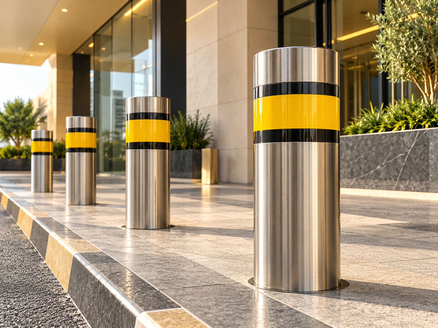 Branded Bollards